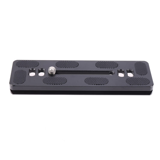 FocusFoto PU120 PU-120 Quick Release Plate, 120mm Long Plate with 1/4"-20 Mounting Screw for Benro B0 B1 B2 J0 J1 N1 Arca Swiss Tripod Ball Head