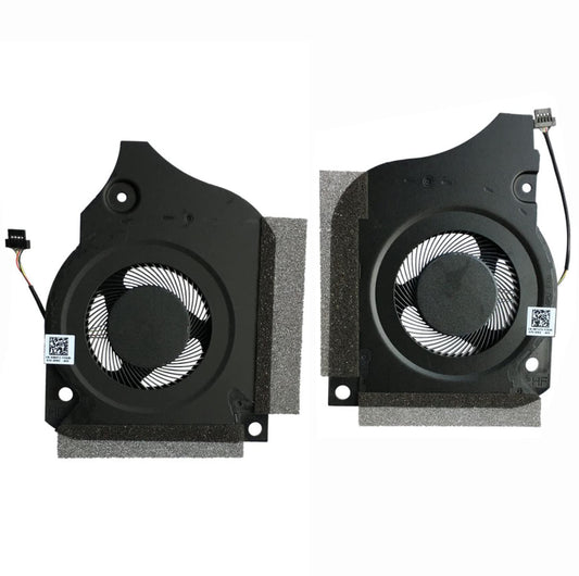 Fleshy Leaf CPU+GPU Cooling Fan Replacement for Dell G5-5590 G7-7590 G7-7790 G5 5590 G7 7590 7790 P82F 12V Series 006KT2 0C04TH DFSCK221151811 FM0B