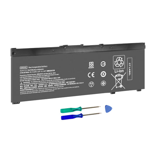 SR04XL SR03XL 917724-855 Battery Replacement for HP Omen 15 15-dc0xxx 15-dc1xxx 15-ce0xx 15-cb0xx Series 15-ce198wm 15-ce019dx 15-ce020a 15-dc0051nr