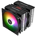 Thermalright Peerless Assassin 120 ARGB Black V3 CPU Cooler,6 Heat Pipes CPU Air Cooler,Dual TL-P12-S PWM Fans,157mm High,for Intel
