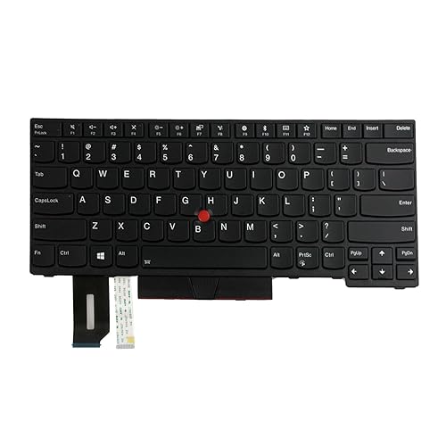 GinTai Keyboard Laptop 01YP440 with Backlit Replacement for Lenovo ThinkPad E480 T480s L480 L380 /L380 Yoga T490 E490 E495 T495 L390/L390 Yoga L490