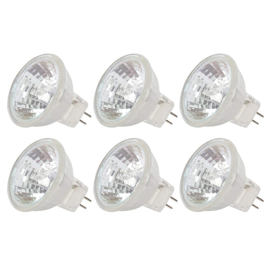 Simba Lighting MR11 Halogen 20W 12V Spotlight Bulb, GU4 Base, 2700K, 6 Pack