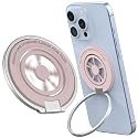 Magnetic Phone Ring Holder for MagSafe, Lucky Wheel Fidget Spinner Phone Grip, Dual Sided Magnets Phone Stand for iPhone/Mag Case, Morandi Aesthetic