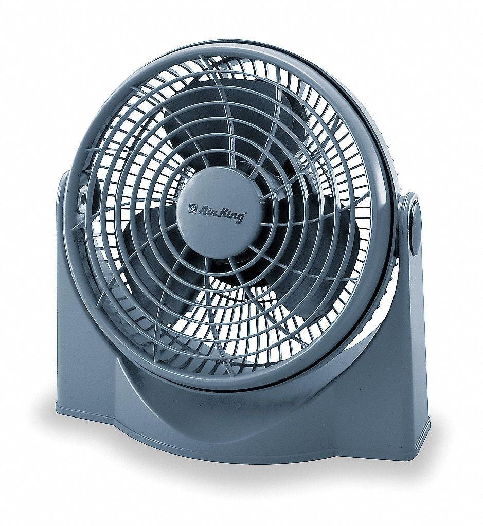AIR King Pivoting Floor, Table, 9" Fan, 120V