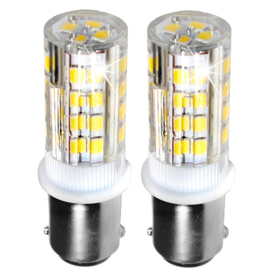 HQRP 2-Pack Sewing Machine LED Light Bulb for Kenmore (Sears) 385.11101 385.12102 385.12514 385.12714 385.15510; Kenmore 117.959 158.104 158.141