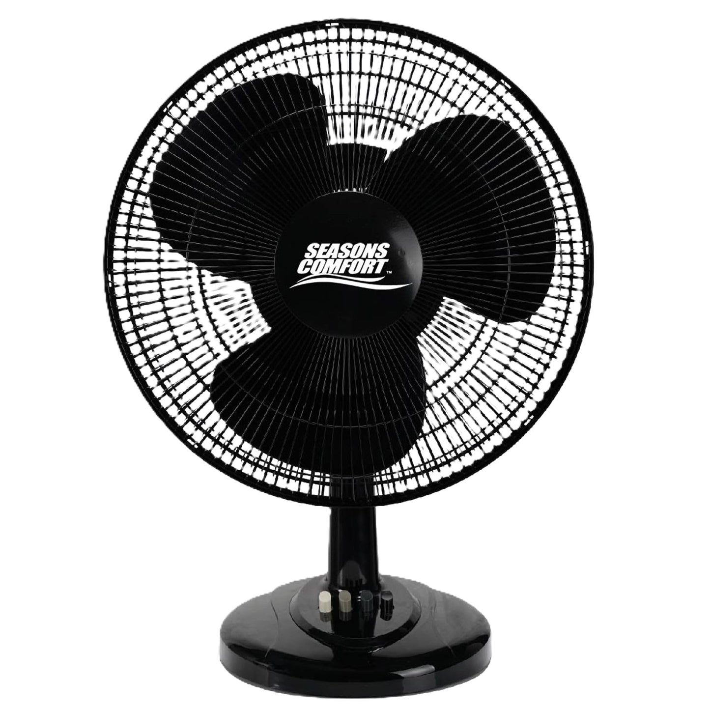 Seasons Comfort 16" Table Fan, Adjustable Tilt, Oscillating, 3 Speed -FTT16