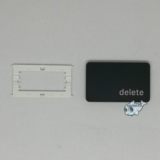 Dolphin.dyl(TM) Replacement Individual Key Cap for US New MacBook Pro A1989 A1990 Key Keyboard(Key Cap with Hinge) (Delete)