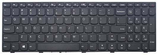 Original New for Lenovo IdeaPad 110-15ISK (Machine Type: 80UD) US Black Keyboard with Frame