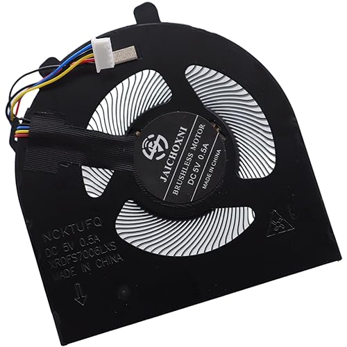 Deal4GO CPU Cooling Fan 02DL822 02DL823 Replacement for Lenovo Thinkpad E590 E580 E480 E490 E485 E585 E495 E59, Black