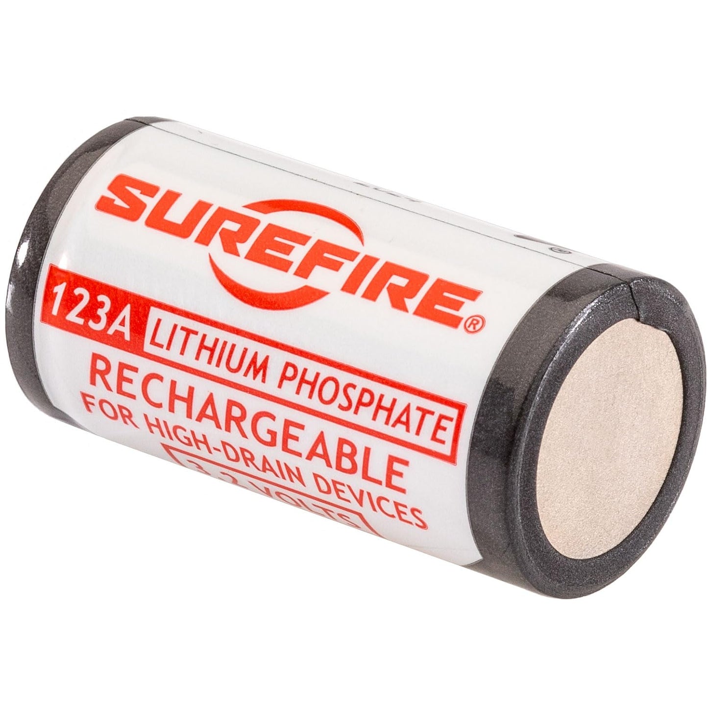 SureFire SFLP123 3V Lithium 450mAh 2 Pack Battery