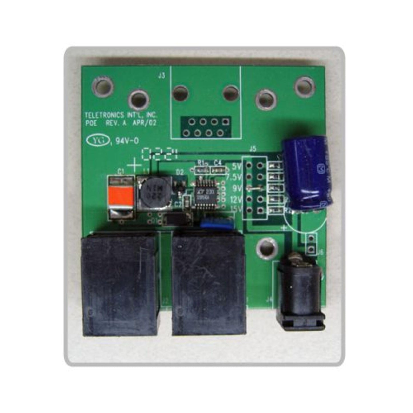 Teletronics 17-103 Ethernet Power Ext for POE
