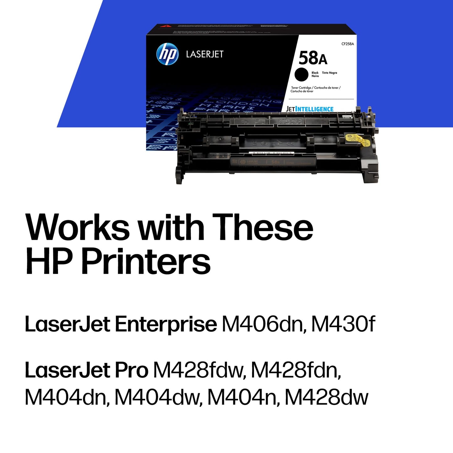 HP 58A (CF258A) Black Original Toner Cartridge
