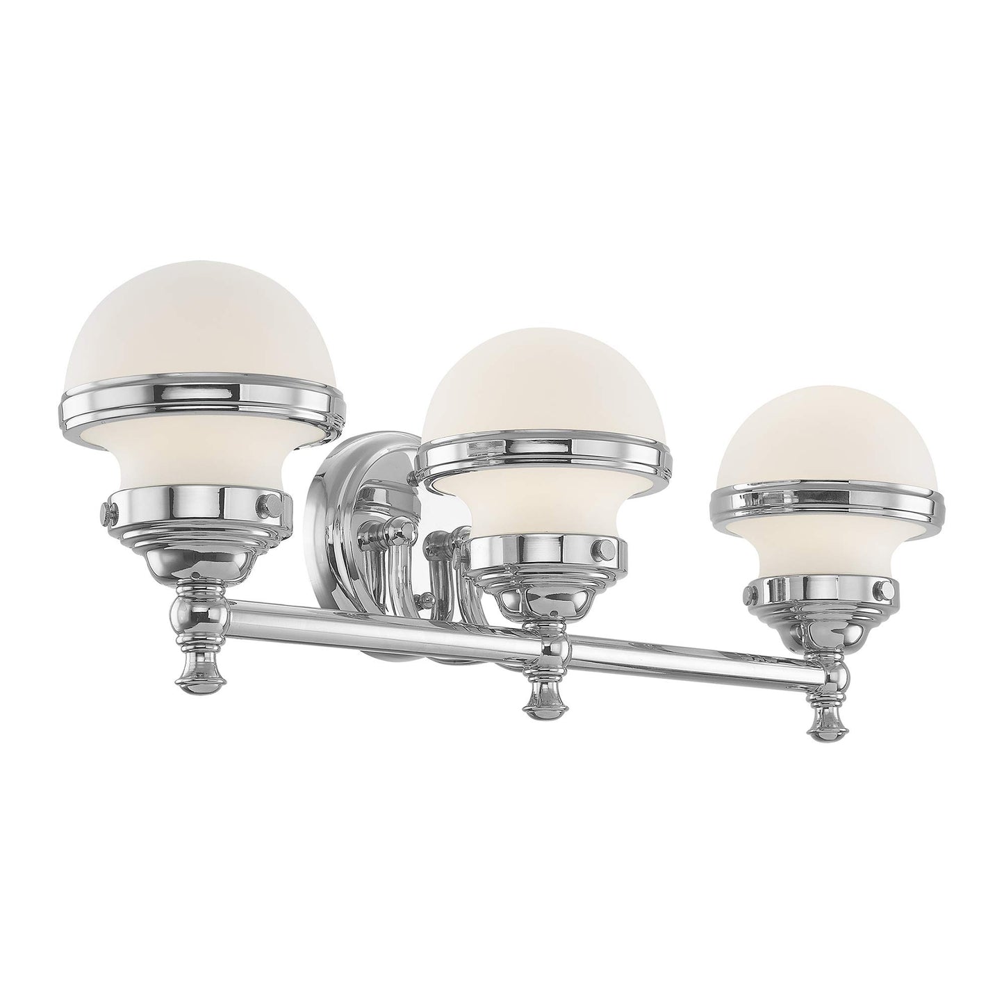 Livex Lighting 5713-05 Oldwick 3 Polished Chrome Bath Light, 24 x 7.25 x 8.25