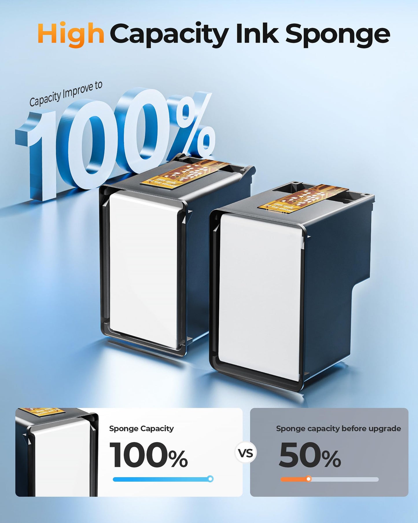 E-Z Ink Remanufactured for HP 64XL Black Ink Cartridge for Printer Ink 64