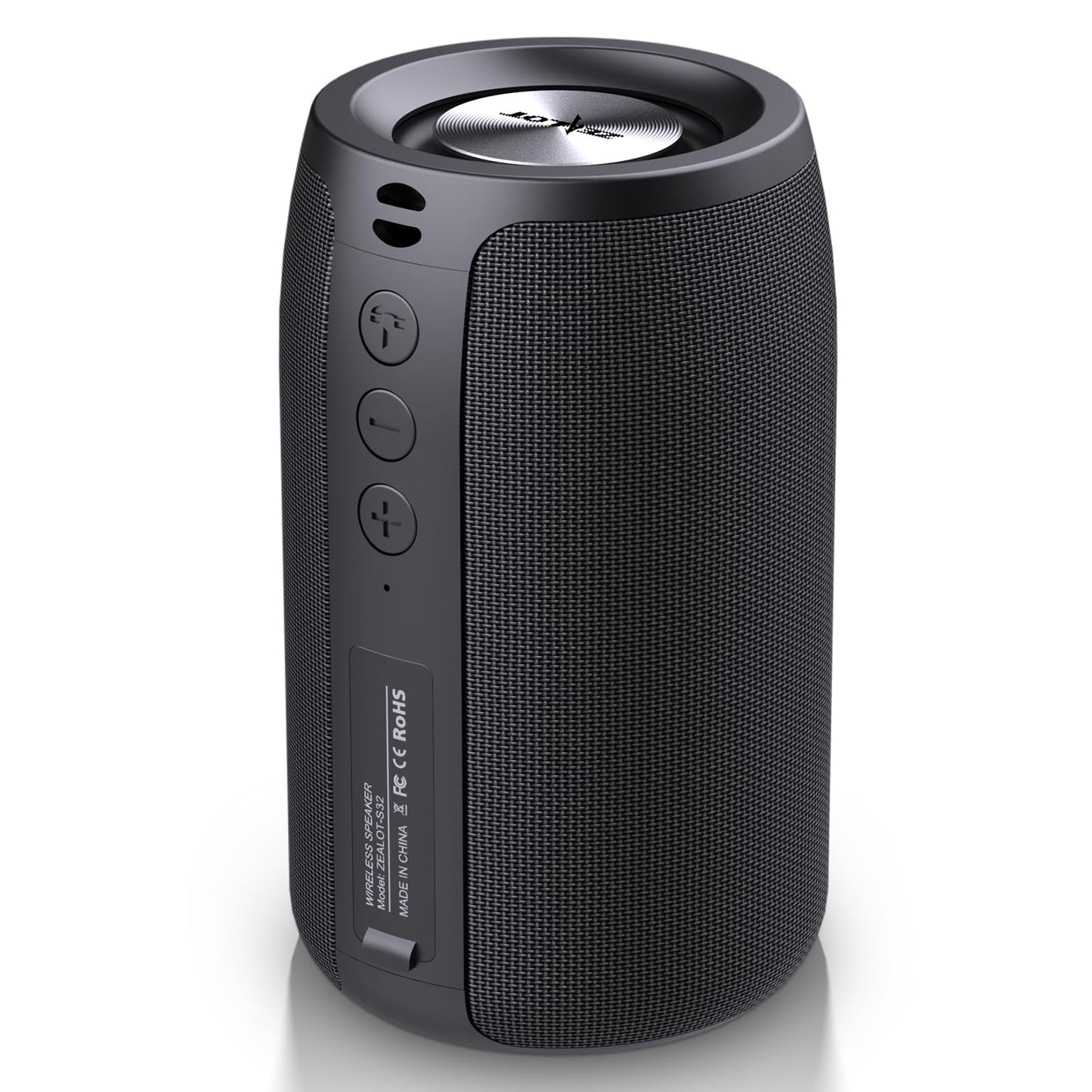 ZEALOT Portable Bluetooth Speakers, Wireless Speaker, S32 Samll Outdoor Speaker, Waterproof IPX5, Stereo Pairing/Bass/USB/MIC/TF Card/AUX for Home