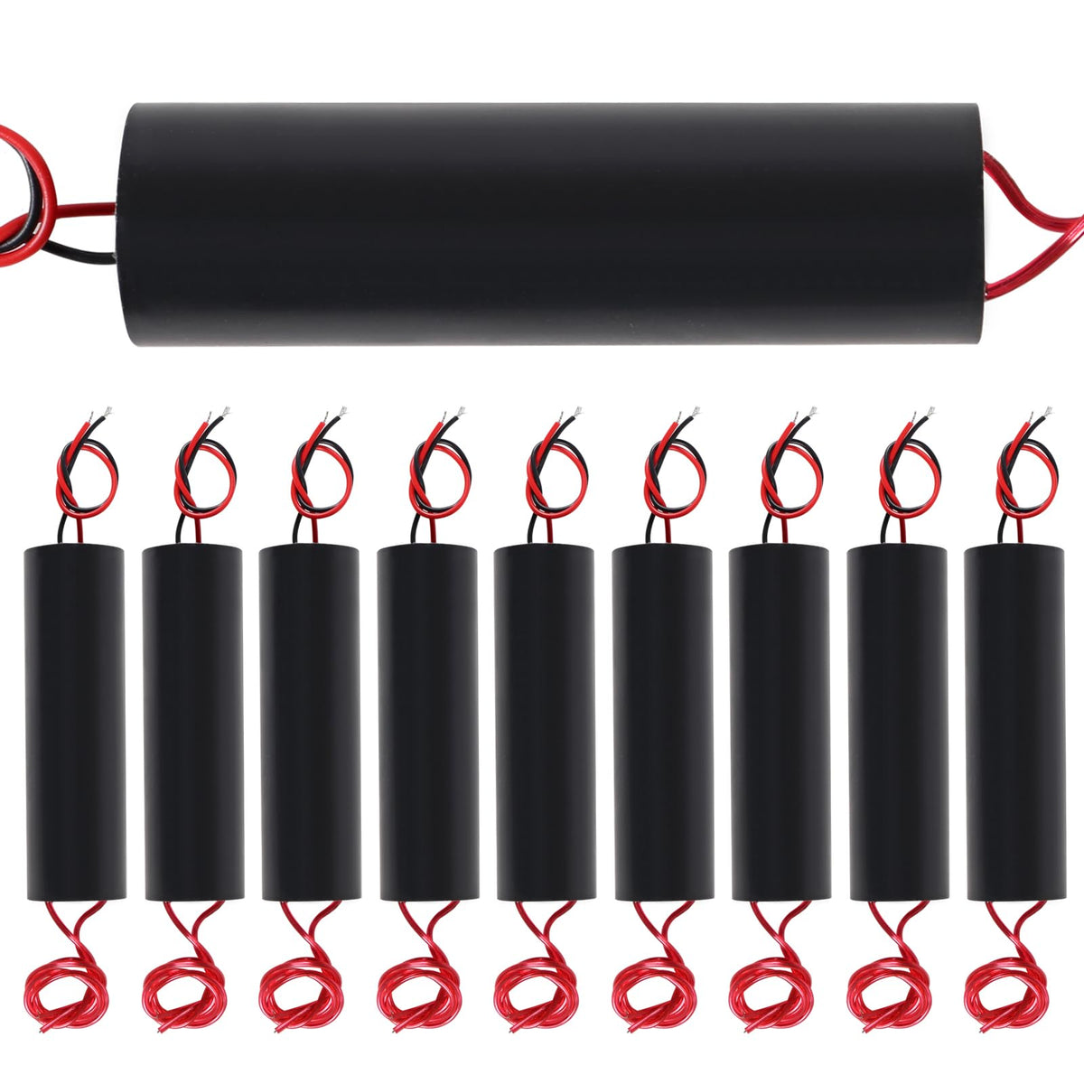 D-FLIFE 10pcs High Voltage Generator DC 6-12V to 1000KV 1000000V Boost Step-up Power Module High Voltage Transformer (1000kv)