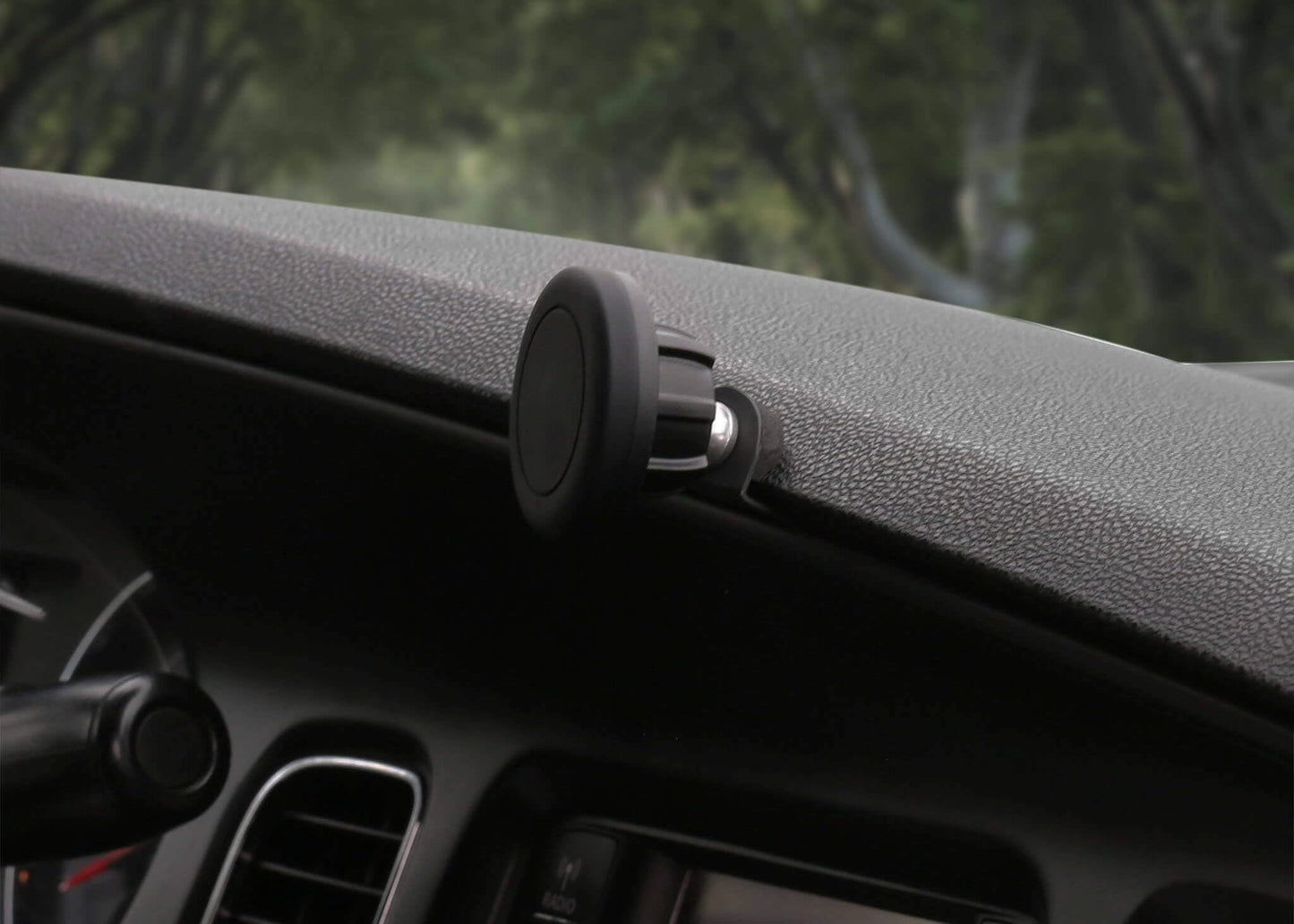 Course Motorsports Direct Fit Phone Mount - Dodge Charger (2011-Present) Cradle Head - No Charging Manual Closing (Black) Right