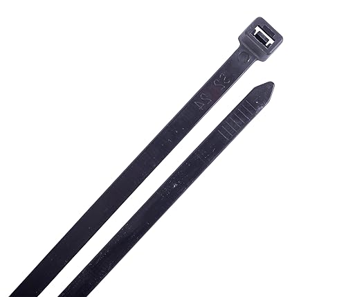 SecuriTie CT5-40100UVB Cable Ties, 5 Inch., 40 Lbs Tensile Strength, Wire & Cord Management / Industrial / Household Use, Nylon Zip Tie, 100 Pk, UV