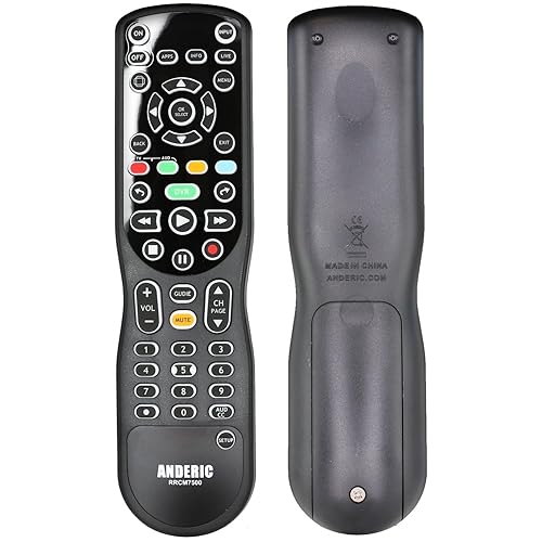 ANDERIC RRCM7500 for Channel Master DVR Remote Control CM7500XRC2 Replacement Remote for Channel Master - Works 100% - Works CM7500XRC2, CM7500GB16