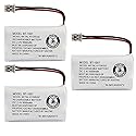 Kastar 3-Pack BBTY0651101 Model BT1007 Cordless Phone Battery for Uniden BT-1007 BT-1015, CEZAI2998 DECT1340 DECT1363 DECT1363BK DECT1363-2 DECT1480
