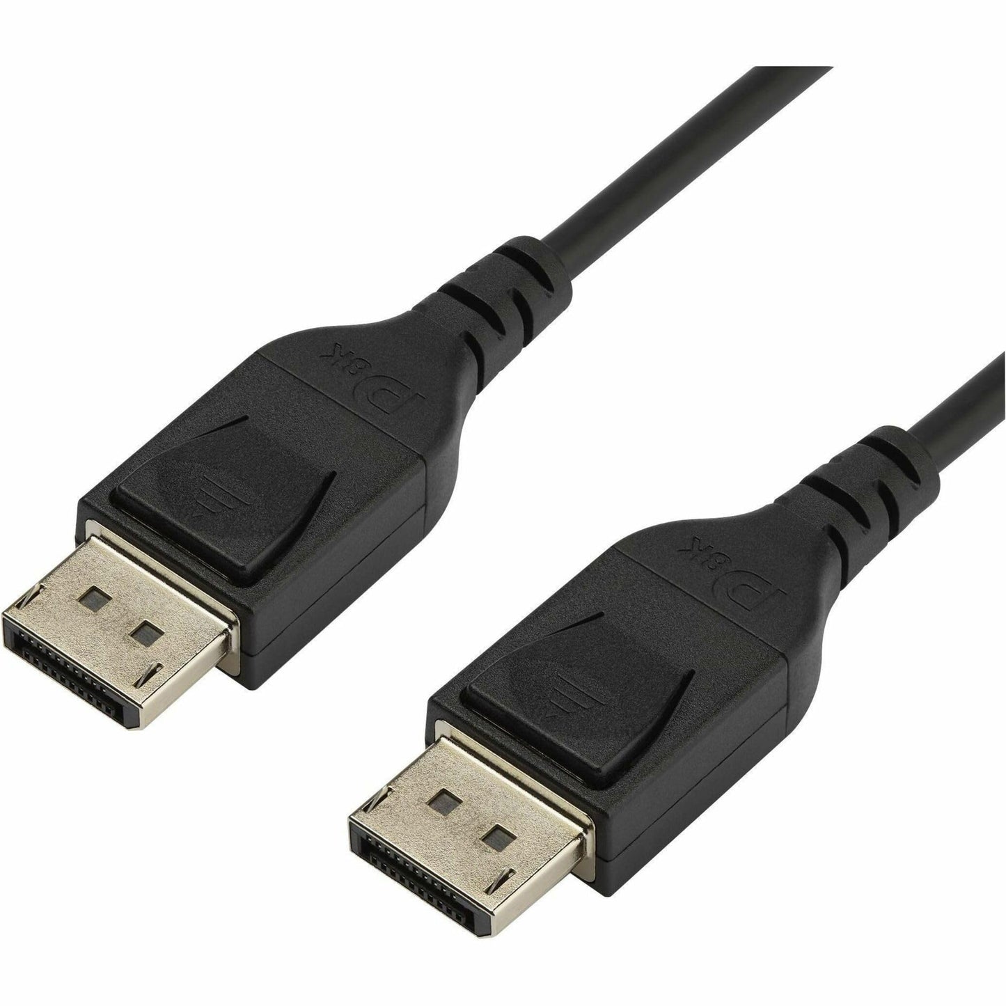 StarTech.com 2m VESA Certified DisplayPort 1.4 Cable - 8K 60Hz HBR3 HDR - 6ft Super UHD DisplayPort to DisplayPort Monitor Cord - Ultra HD 4K 120Hz DP