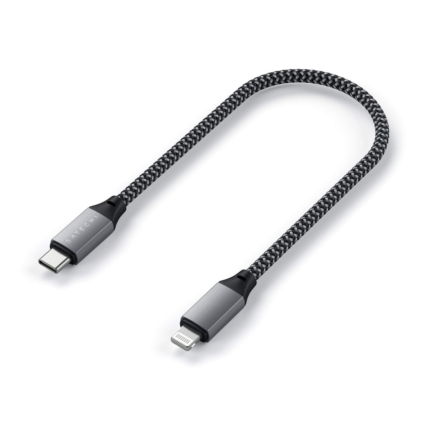 Satechi USB-C to Lightning Charging Cable - 25 cm - Apple MFi Certified - for iPhone 14 Pro/14/14 Plus, iPhone 13 Pro Max/13 Pro/13 Mini/13, iPhone…