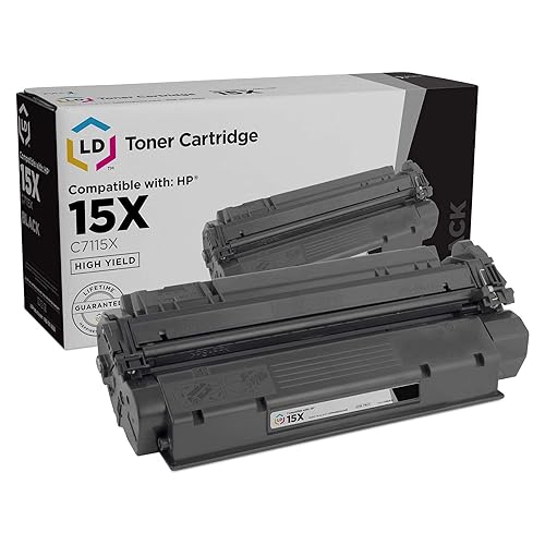 LD Products Compatible Toner Cartridge Replacement for HP 15X C7115X High Yield (1-Pack, Black) Works with LaserJet 1200 1200n 1200se 1220 1220se 3300