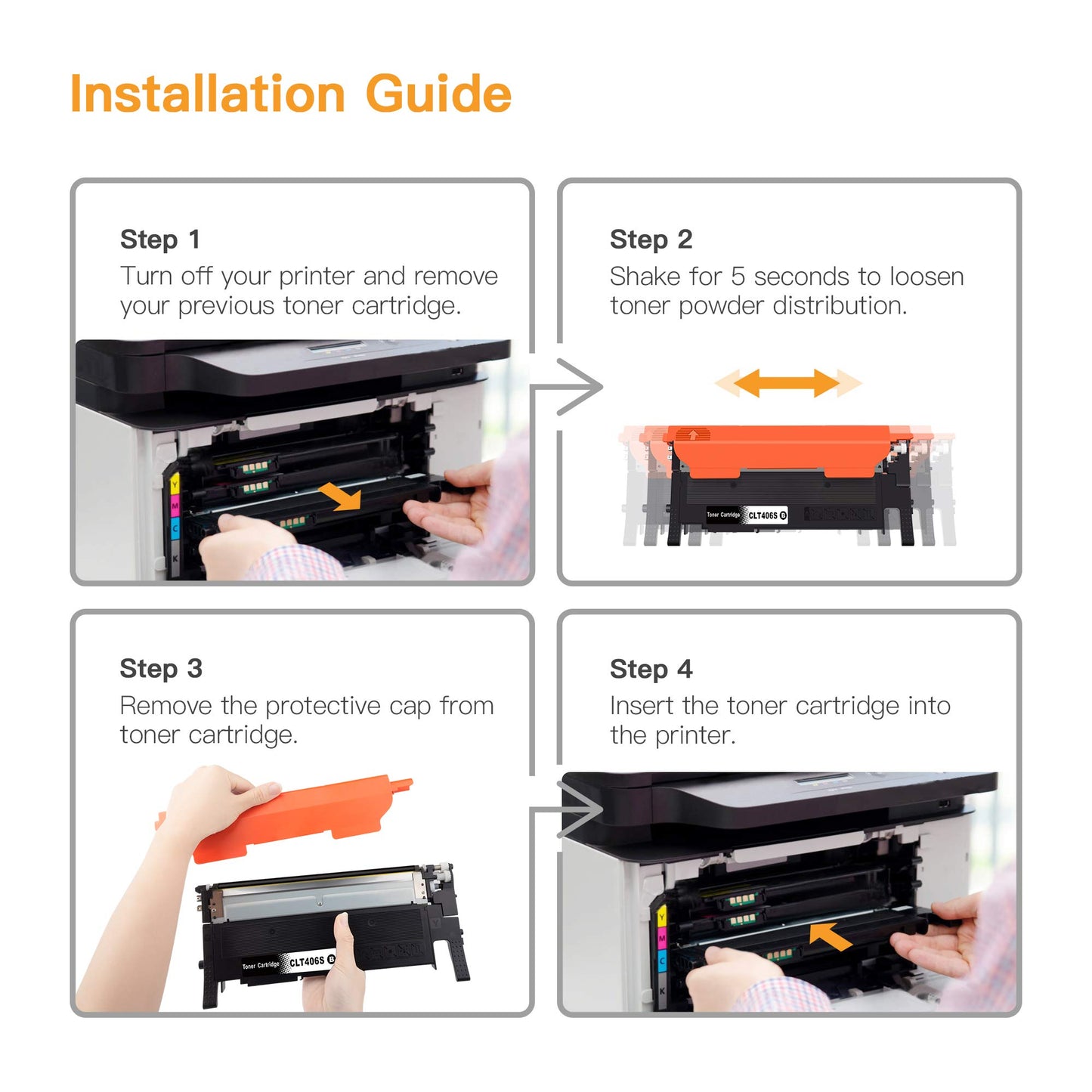 E-Z Ink Compatible TN830 Toner Cartridge Replacement for Brother TN830XL TN830 TN 830 Toner Cartridges with Brother DCP-L2640DW HL-L2460DW HL-L2480DW
