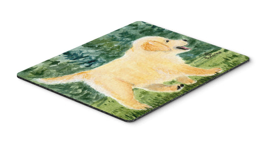 Caroline's Treasures SS8859MP Golden Retriever Mouse Pad, Hot Pad or Trivet for Home Office Gaming Working Computers Laptop Mouse Mat,Washable Large