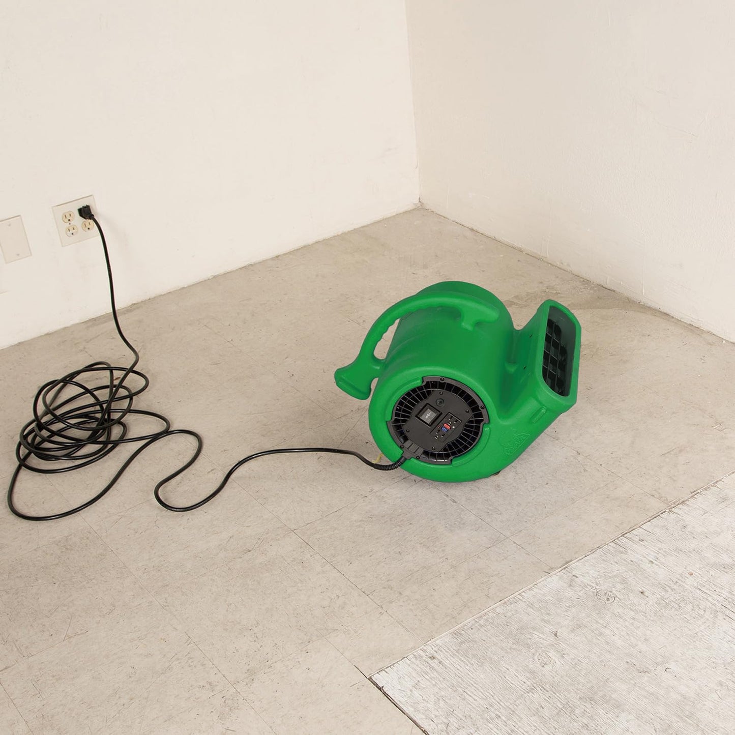 B-Air VPX34 1/3 HP Air Mover Commercial Floor Fan, Daisy Chainable, Stackable, 2 Speeds, 3 Drying Angles, 2.9 Amp Draw, for Water Damage Restoration
