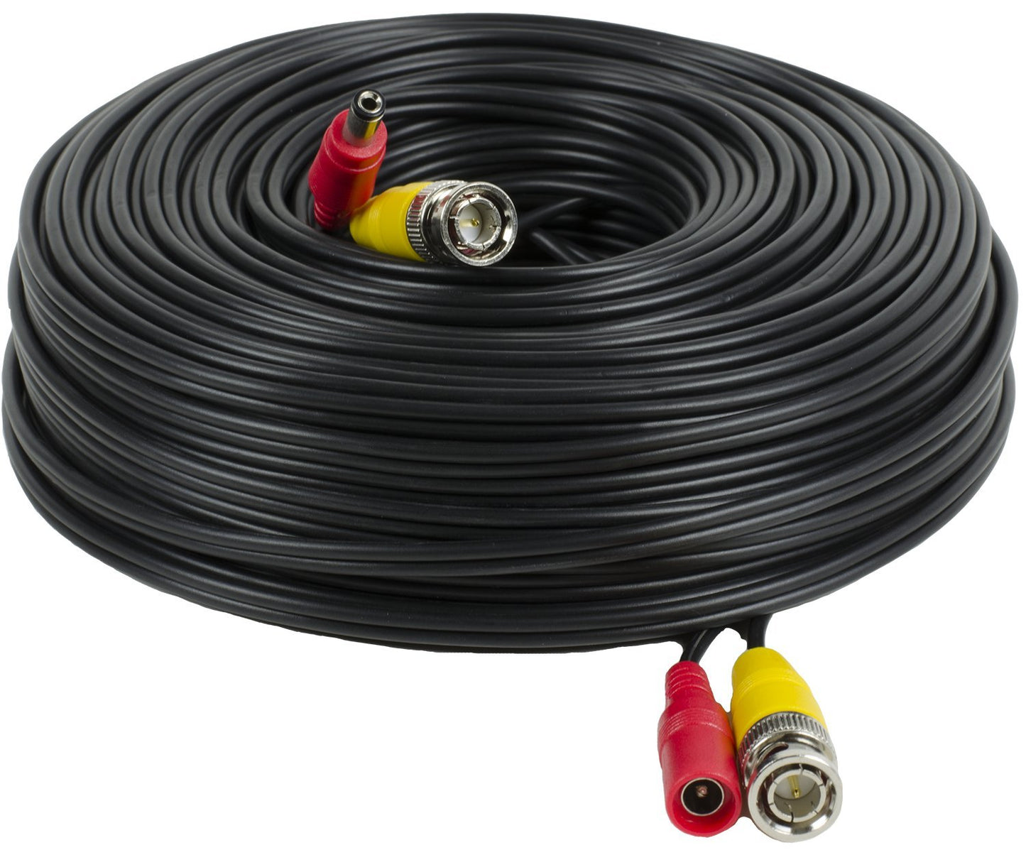 Amcrest 4-Pack 150 Feet Pre-Made All-in-One Siamese BNC Video and Power CCTV Security Camera Cable with Two Female Connectors for 960H & HD-CVI Camera