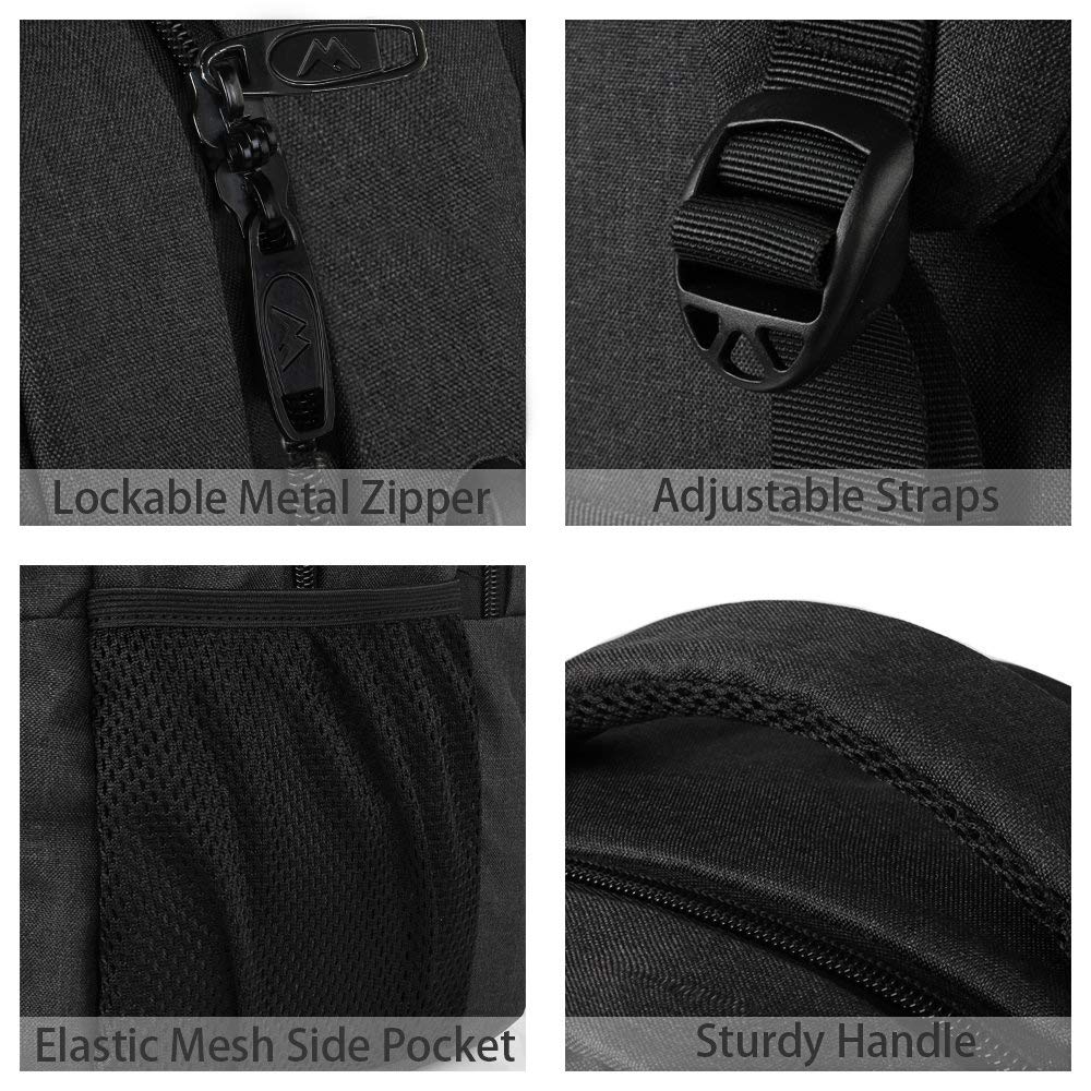 MATEIN Business Laptop Backpack, 15.6 Inch Travel Work Bag for Men Women