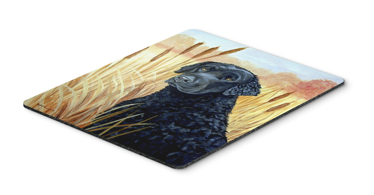 Caroline's Treasures 7097MP Curly Coated Retriever Mouse Pad, Hot Pad or Trivet for Home Office Gaming Working Computers Laptop Mouse Mat,Washable