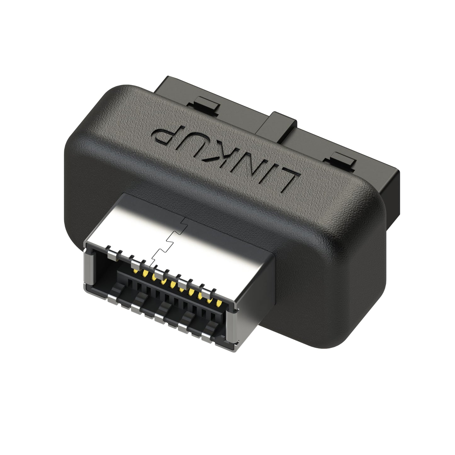 LINKUP - USB-C Front Panel Adapter - Converts Motherboard 3.0/3.1 IDC20 19-Pin Header to Type-C (A-Key) - Designed for All USB-C Devices - Solid