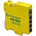 Brainboxes 1 SFP & 4 Port Gigabit Ethernet Switch