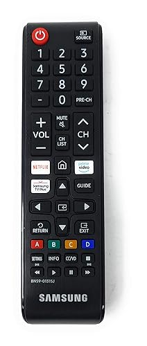 Samsung Remote Control with Netflix Hotkey - Black (BN59-01315J) (Renewed)