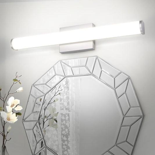 ASD 24" LED Linear Vanity Light Fixture, Modern Bathroom Sconce - 3 Color 3000K-5000K, Dimmable, 25W 1750LM, Energy Star & ETL Listed - Over Mirror