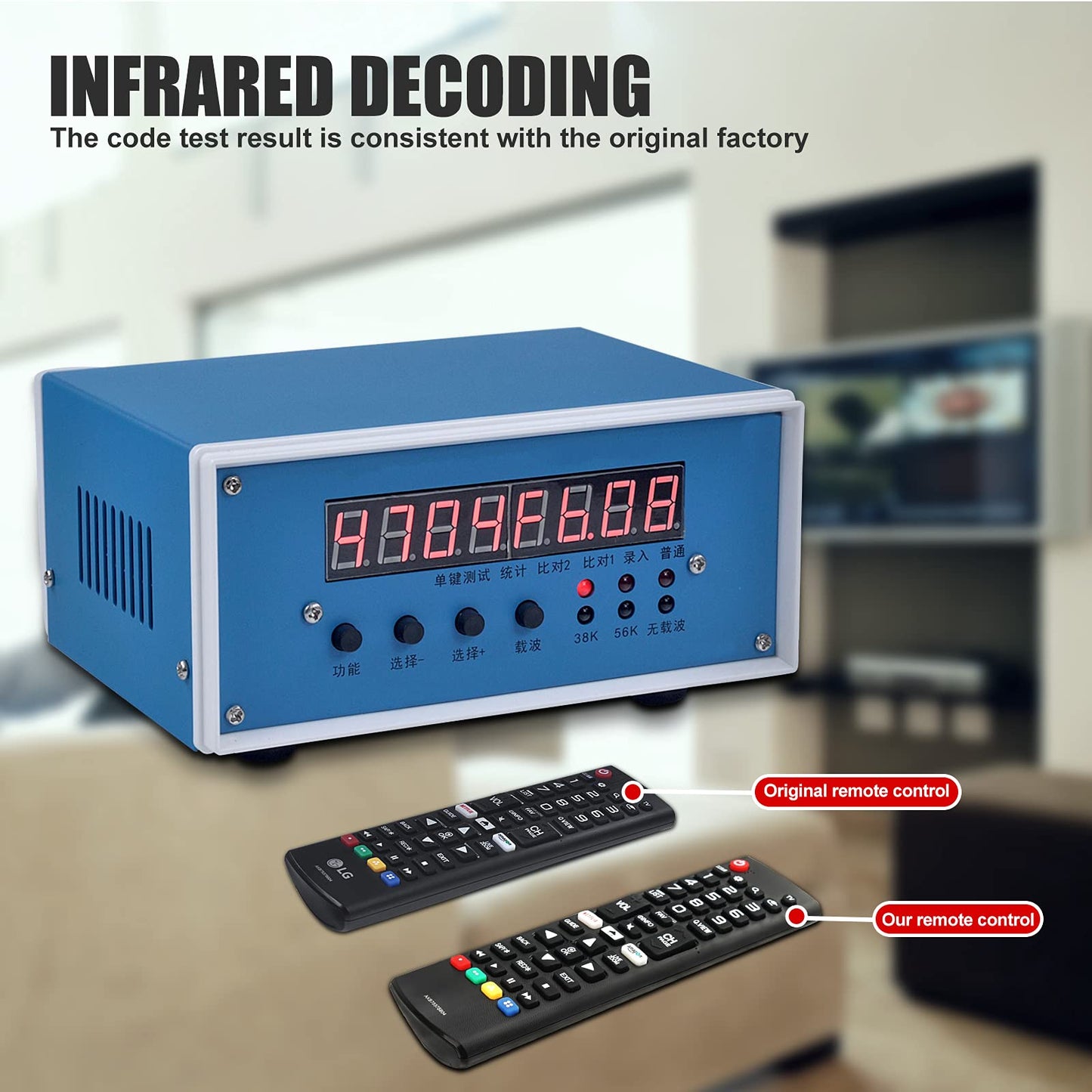 Molvgoc New Universal Remote Control AKB75375604 for LG Smart TV LCD LED 3D HDTV TV