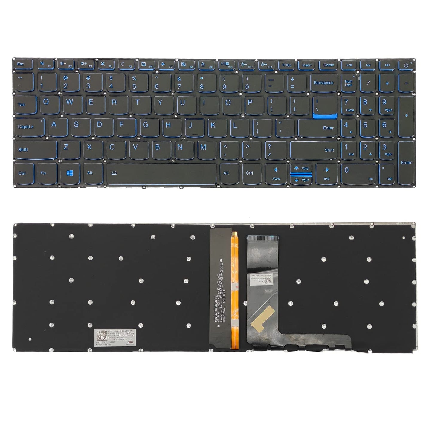 PAEBAI+ Replacement Laptop Keyboard Backlight for Lenovo IdeaPad 320-15abr 320-15iap 320-15ast 320-15ikb 320-15isk L340-15 340C-15 US Layout