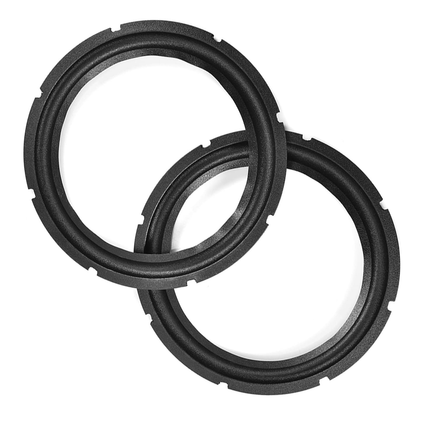 10inch Rubber Speaker Surround Rings Replacement Parts for Speaker Repair or DIY, Speaker Surround Parts Rubber Speaker Foam