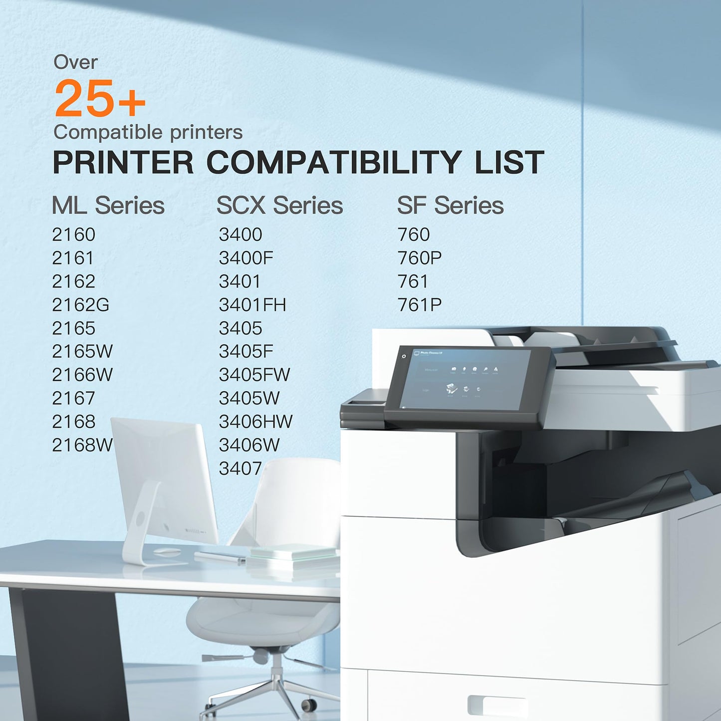 E-Z Ink Compatible Replacement for Samsung MLTD 101S Toner Cartridge 1Black