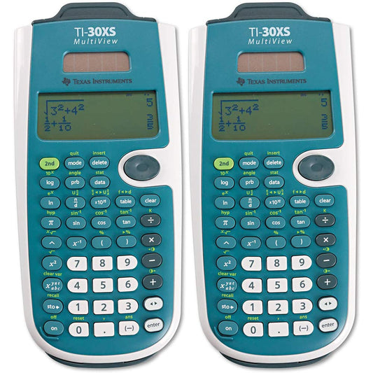 Texas Instruments TI-30XS MultiView Scientific Calculator 2Pack