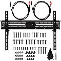 Deco Mount 37"-70" Full Motion TV Wall Mount Bracket with Tilt Function, Included Universal Mounting Hardware, 110 LB Capacity, 2 6FT 4K HDMI 2.0