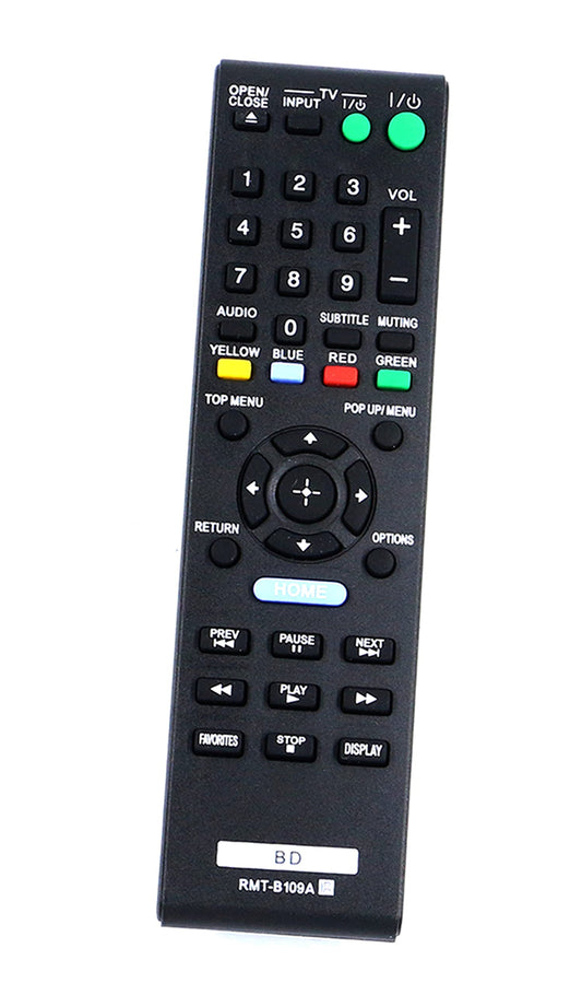 New RMT-B109A Replace Remote fit for Sony DVD Player BDP-S380 BDP-S580 BDP-S480 BDP-BX38 BDP-S280 BDP-S383 148939911 1-489-399-11 BD Blu-ray DVD