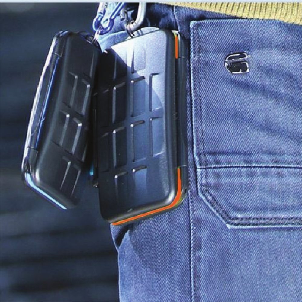 BoneView Weather-Resistant Storage Case for Trail Camera SD Memory Cards