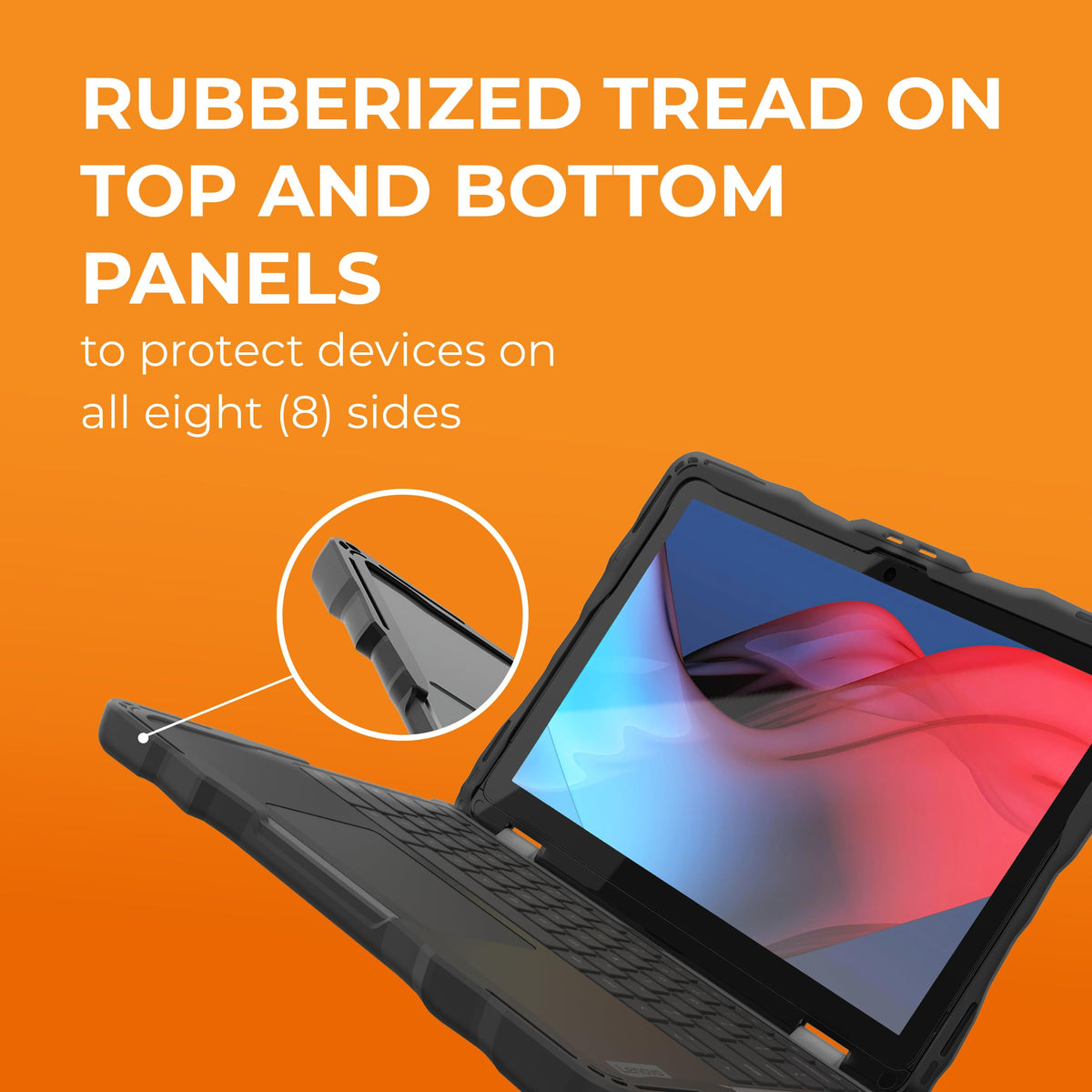 Gumdrop DropTech Case for Lenovo 300e/300w Yoga Gen 4 (2-in-1)