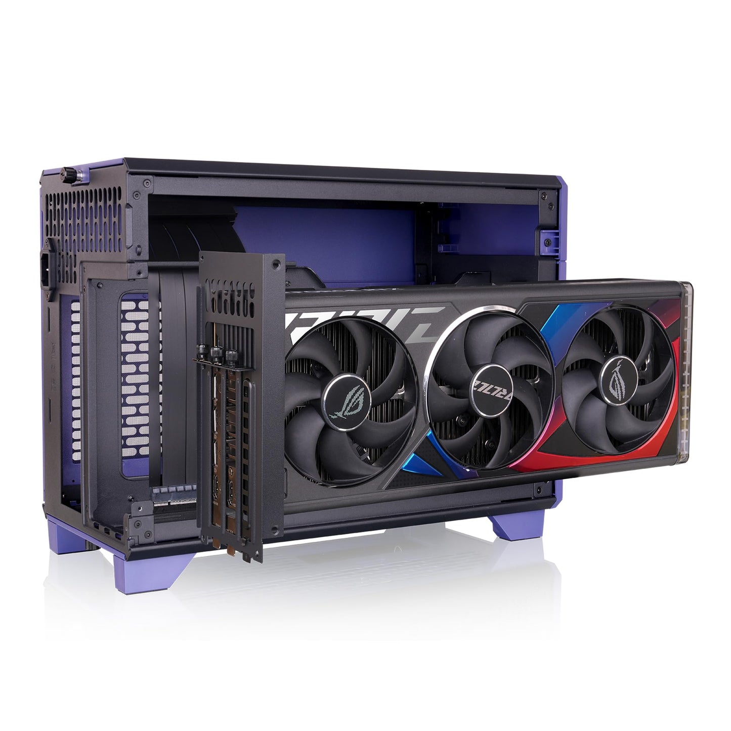 Thermaltake TR100 SFF Chassis; mITX Support; 18.9 Liters; PCIe 4.0 Riser Cable Included; 360mm GPU Clearance; 280mm Radiator Support; Removable PCIe