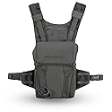 Eberlestock Recon Modular Bino Pack - Advanced Binocular Harness System with Customizable Attachments - Gray - Small
