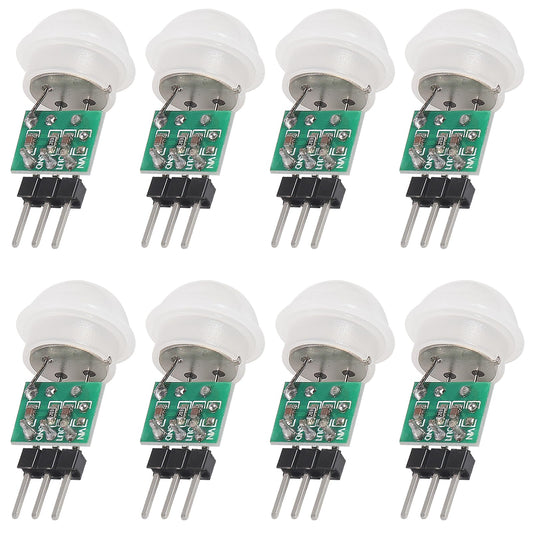 8pcs AM312 Sensor Mini Sensor Module Pyroelectric Infrared Motion Automatic Detector DC 2.7 to 12V for Arduino