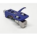 Cartridge, conical Stylus, needle with mounting bolts and Blue Headshell for SONY PS4300, PS3300, PS1150, PS1350, PS1800, PS11, PS212, PS2250, PS2251